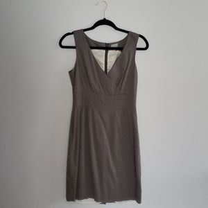 H&M fitted grey dress